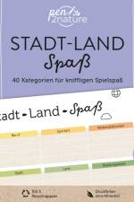 Stadt-Land-Spaß . 40 Kategorien für kniffligen Spielspaß af Pen2nature