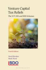 Venture Capital Tax Reliefs af David Brookes