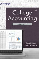 College Accounting, Chapters 1-15 af University of Iowa -- Italy) Heintz