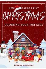 New Large Print Christmas Coloring Book for Kids af Winman Innovations