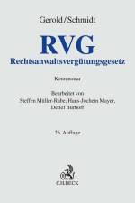 Rechtsanwaltsvergütungsgesetz af Wilhelm Gerold