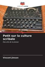 Petit sur la culture scribale af Vincent Jimson