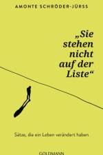 ¿Sie stehen nicht auf der Liste¿ af Amonte Schröder-Jürss