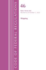 Code of Federal Regulations, Title 46 Shipping 156-165, Revised as of October 1, 2022 af Office of the Federal Register
