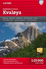 Høyfjellskart Tromsø: Kvaløya