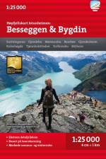 Høyfjellskart Jotunheimen: Besseggen & Bygdin
