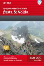 Høyfjellskart Sunnmøre: Ørsta & Volda