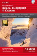 Høyfjellskart Senja: Keipen, Tredjefjellet & Kvænan