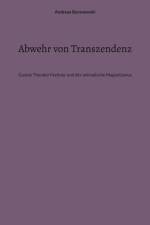 Abwehr von Transzendenz af Andreas Baranowski