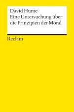 Eine Untersuchung über die Prinzipien der Moral af David Hume