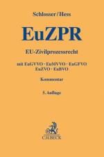 EU-Zivilprozessrecht af Peter F. Schlosser