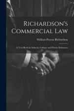 Richardson's Commercial Law af William Payson Richardson