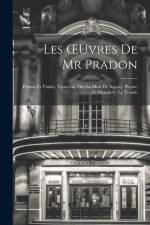 Les OEuvres De Mr Pradon af Anonymous