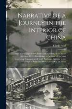 Narrative of a Journey in the Interior of China af Clarke Abel