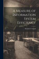 A Measure of Information System Efficiency af Rolando C Gapud