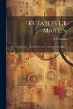 Les Tables De Martin af C F Martin