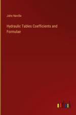 Hydraulic Tables Coefficients and Formulae
