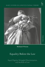 Foran, M: Equality Before the Law af Michael P Foran