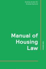 Manual of Housing Law af Andrew Arden KC