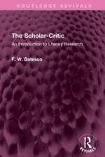 The Scholar-Critic af F. W. Bateson