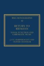 Return to Riemann af J. P. E. Harper-Scott