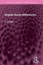 English Social Differences af T H Pear