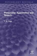 Personality, Appearance and Speech af T H Pear