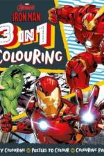 Marvel Avengers Iron Man: 3 in 1 Colouring af Marvel Entertainment International Ltd
