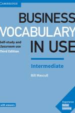 Business Vocabulary in Use: Intermediate Third edition. Wortschatzbuch + Lösungen