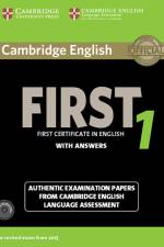 Cambridge English First 1 for updated exam. Student's Book with answers and downloadable audio