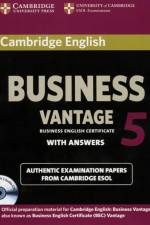 Cambridge BEC. Vantage 5. Student's Book wiith answers and 2 Audio CDs