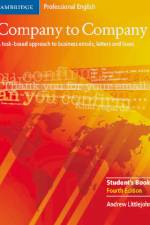 Company to Company. New edition. Student's Book af Andrew Littlejohn