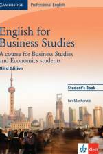 English for Business Studies - Third Edition. Student's Book