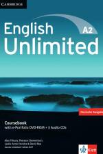 English Unlimited A2 - Elementary. Coursebook with e-Portfolio DVD-ROM + 3 Audio-CDs