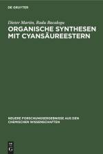 Organische Synthesen mit Cyansäureestern af Radu Bacalogu