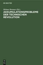 Akkumulationsprobleme der technischen Revolution af Helmar Brenner