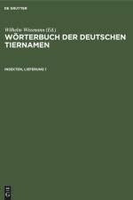 Insekten, Lieferung 1 af Wolfgang Pfeifer
