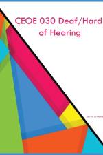 CEOE 030 Deaf/Hard of Hearing af Iris Q McKinley