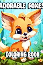 Adorable Foxes Coloring Book af Sophia Caleb