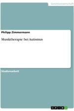 Musiktherapie bei Autismus af Philipp Zimmermann
