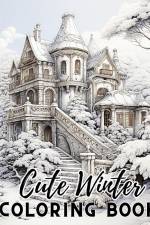 Cute Winter Coloring Book af Thy Nguyen