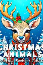 Christmas Animals Coloring Book for Adults af Lea Schöning Bb