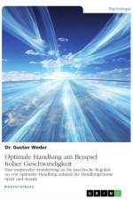 Optimale Handlung am Beispiel hoher Geschwindigkeit af Gustav Weder