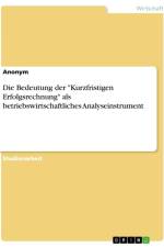 Die Bedeutung der 