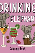 Drinking Elephant Coloring Book af Paperland