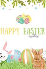 Happy Easter Coloring Book
