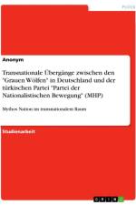 Transnationale Übergänge zwischen den 