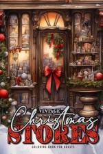 Vintage Christmas Stores Coloring Book for Adults af Monsoon Publishing