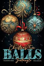 Christmas Tree Balls Zentangle Coloring Book for Adults af Monsoon Publishing
