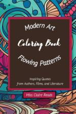 Modern Art Flowing Patterns Coloring Book af Miss Claire Reads